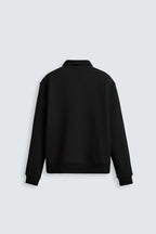 BASIC QUARTER-ZIP SWEATSHIRT