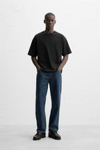 HEAVYWEIGHT REGULAR FIT BASIC T-SHIRT