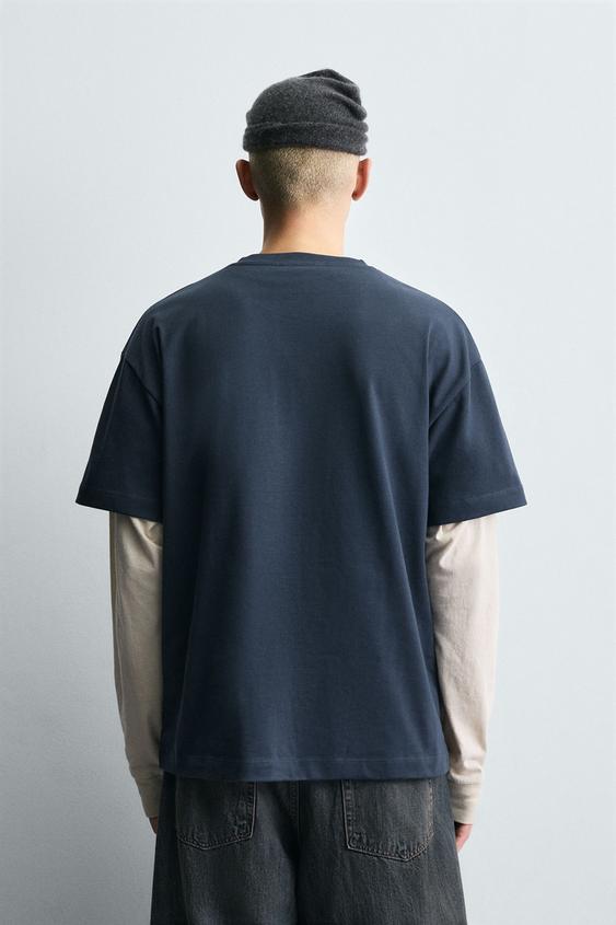 HEAVYWEIGHT REGULAR FIT BASIC T-SHIRT